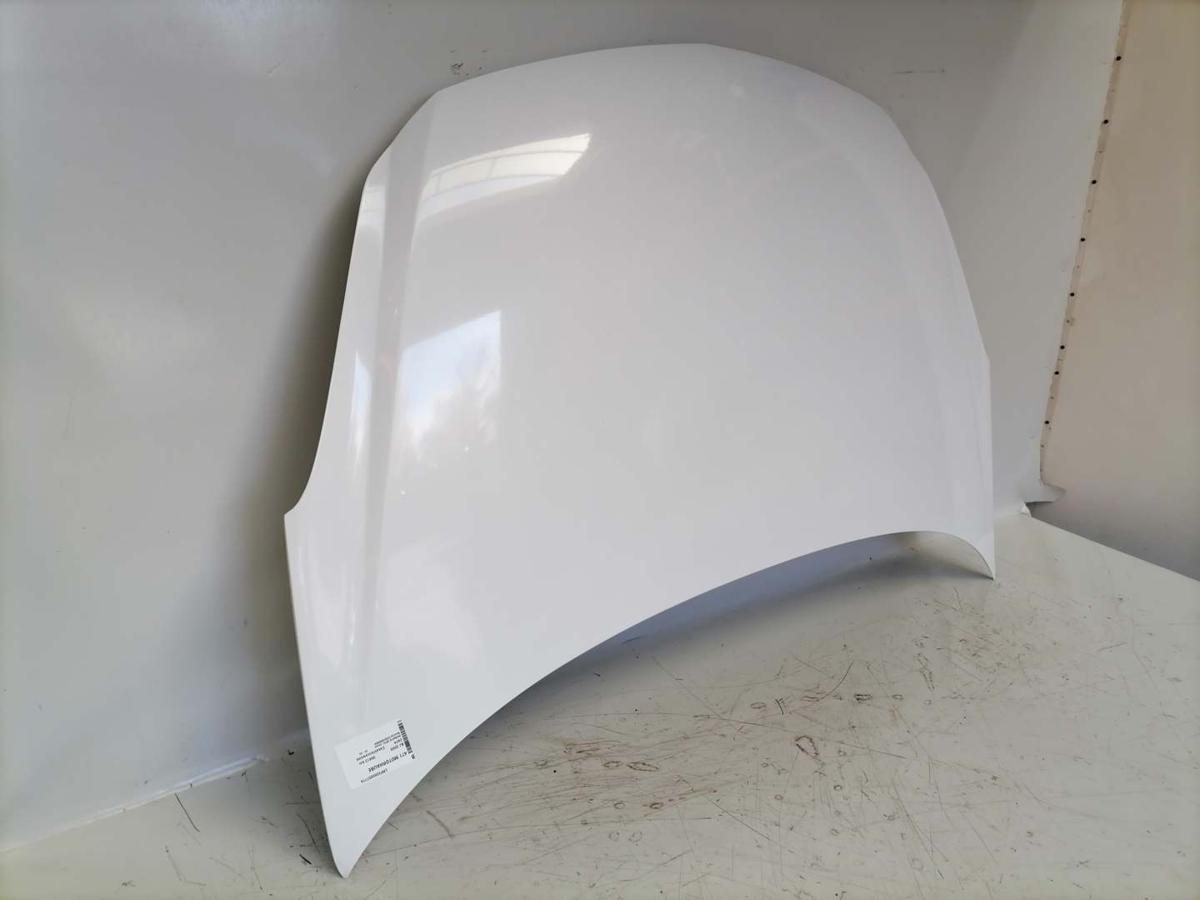 Opel Corsa D original Motorhaube Z474 Casablancaweiß BJ09